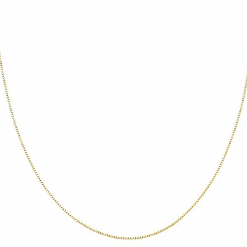 Corrente veneziana em ouro amarelo 18k 50cm